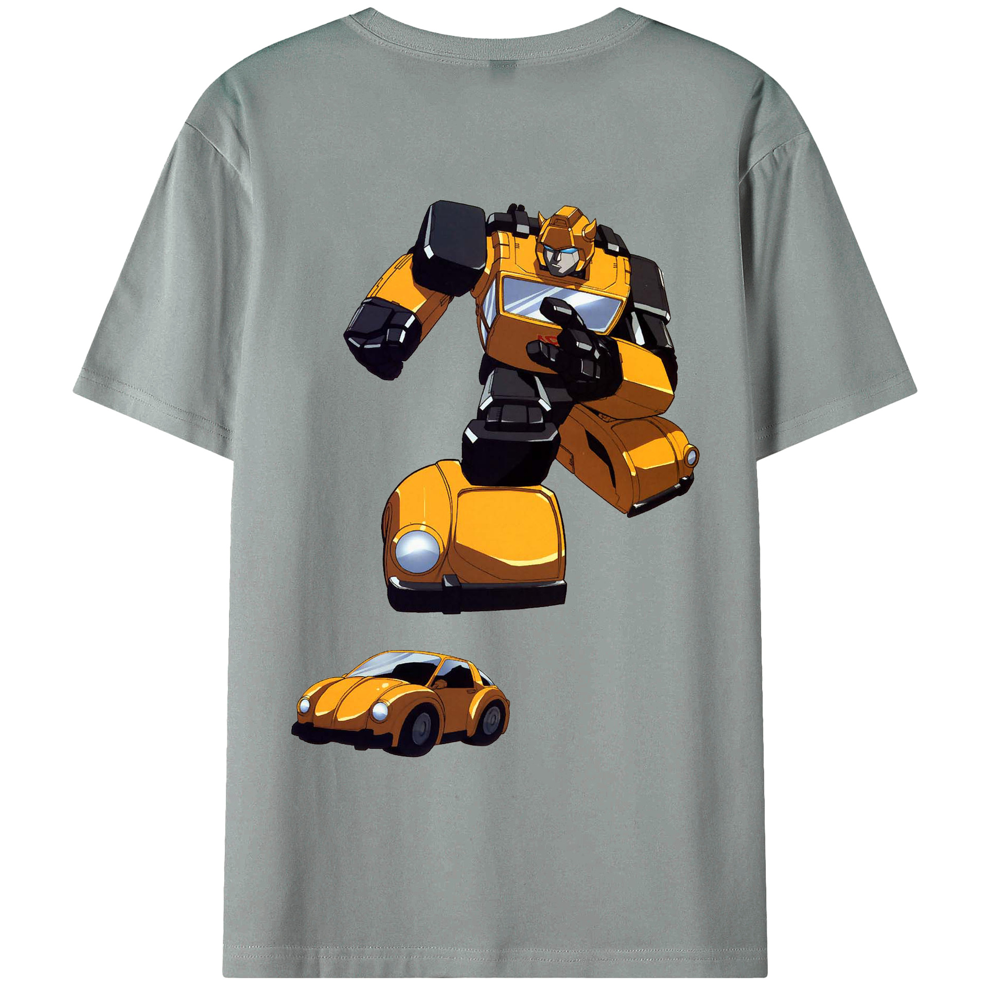 （画像用）  綿100％ メンズ半袖Tシャツ（バックプリント） 通気性